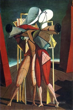  realismus - Hector und Andromache 1912 Giorgio de Chirico Metaphysical Surrealismus